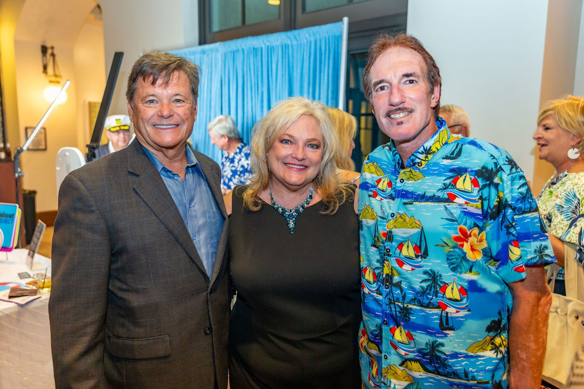 Jill, Gary and Lee Constantine, Seminole County Commissioner, at the 2023 Fall Poker Tournament